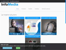 Tablet Screenshot of infomediaweb.it